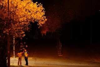 Wildfires in Spain kill one and force thousands to flee