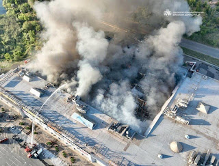 Russian drones kill 14 people at a shopping mall in Ukrainian city